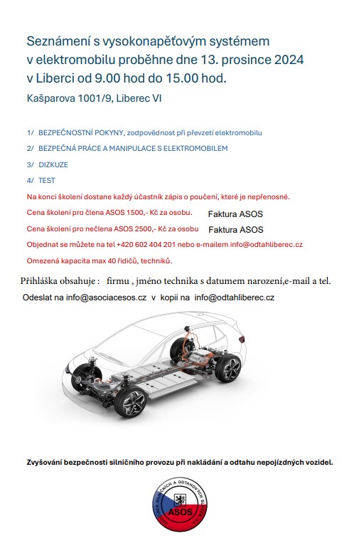 ŠKOLENÍ MANIPULACE S ELEKTROMOBILY